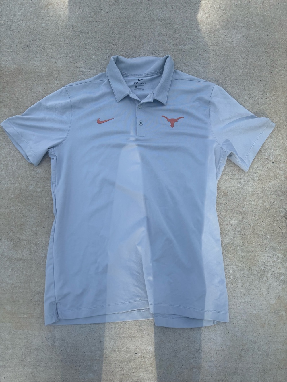 Nike Men's Grey Texas Longhorns Polo Shirt